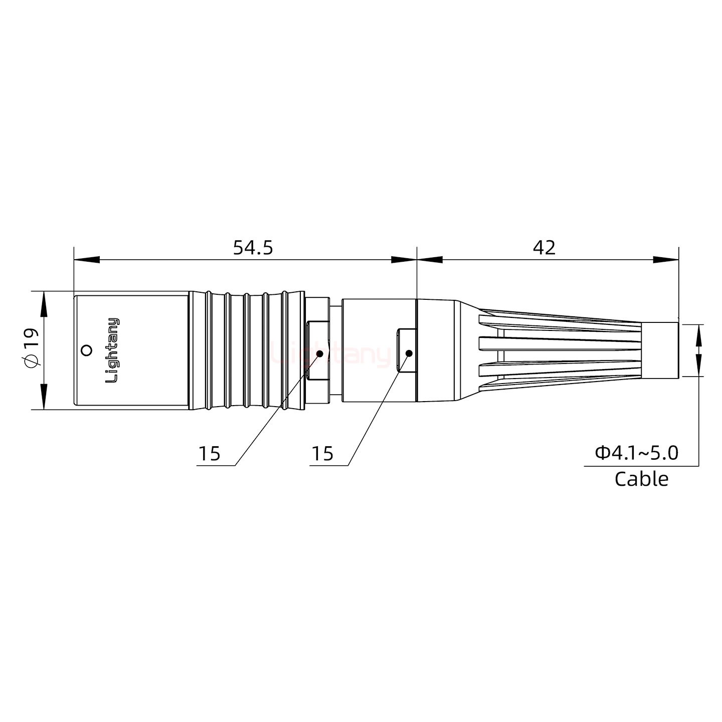 PHG.3B.010.CLLM52Z帶護(hù)套浮動(dòng)插座