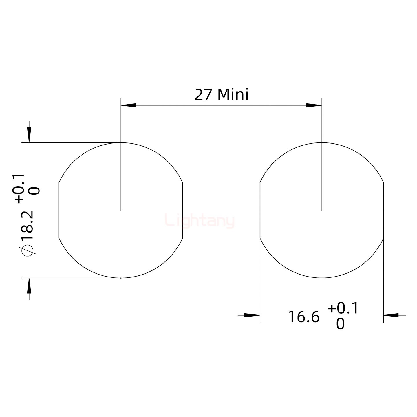 ECG.3B.014.CLL雙螺母插座 焊線