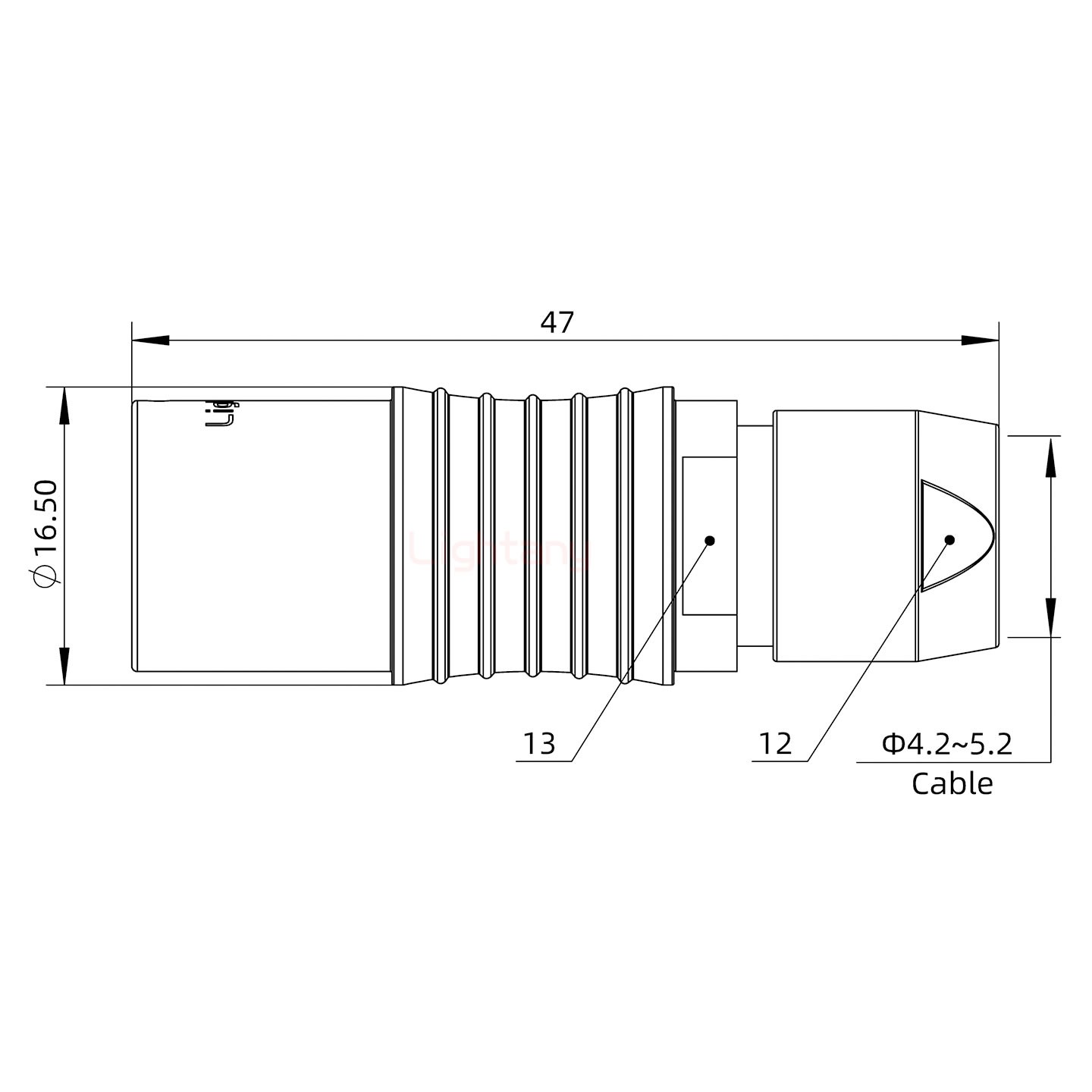 PHG.2B.004.CLLD52推拉自鎖浮動插座