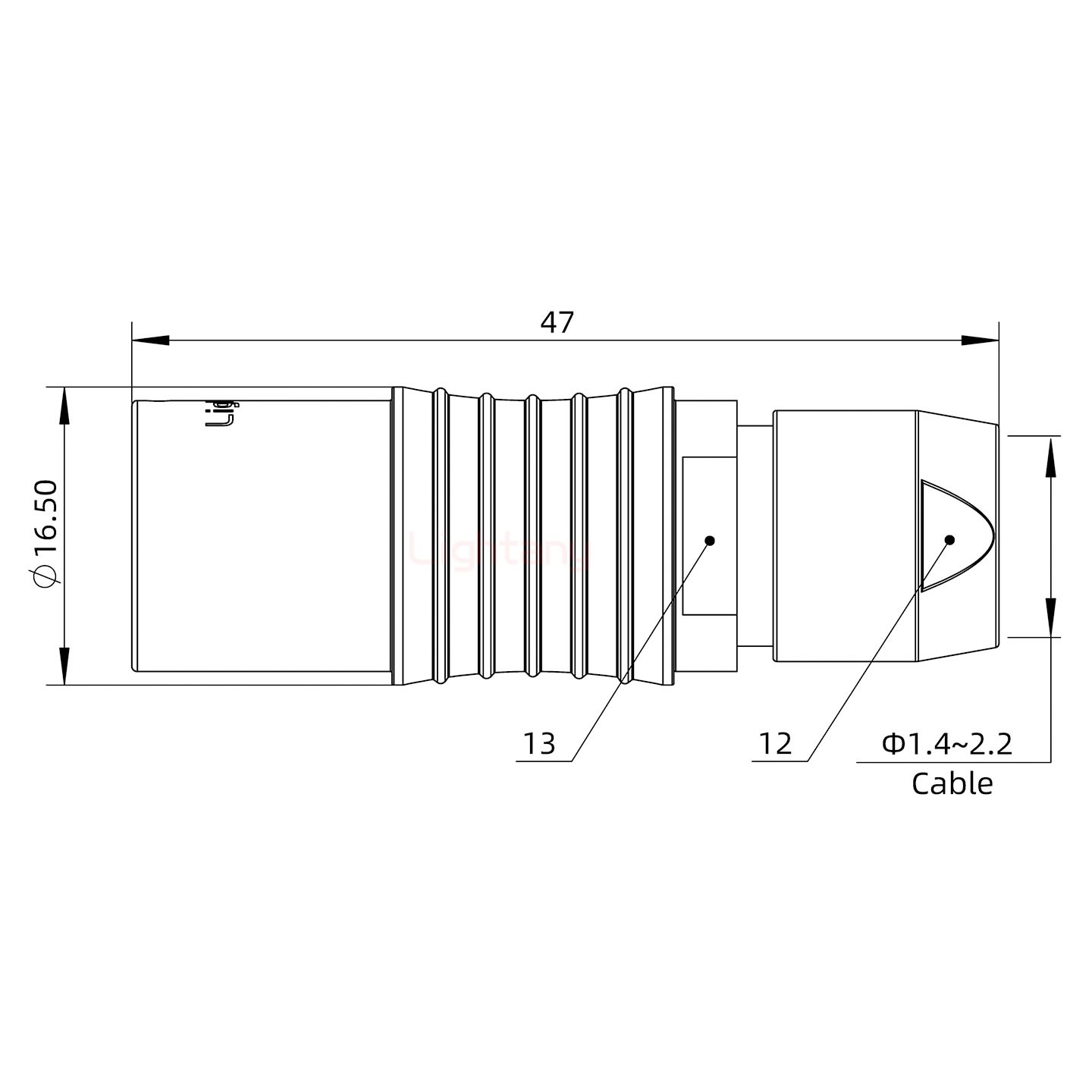 PHG.2B.012.CLLM21推拉自鎖浮動插座