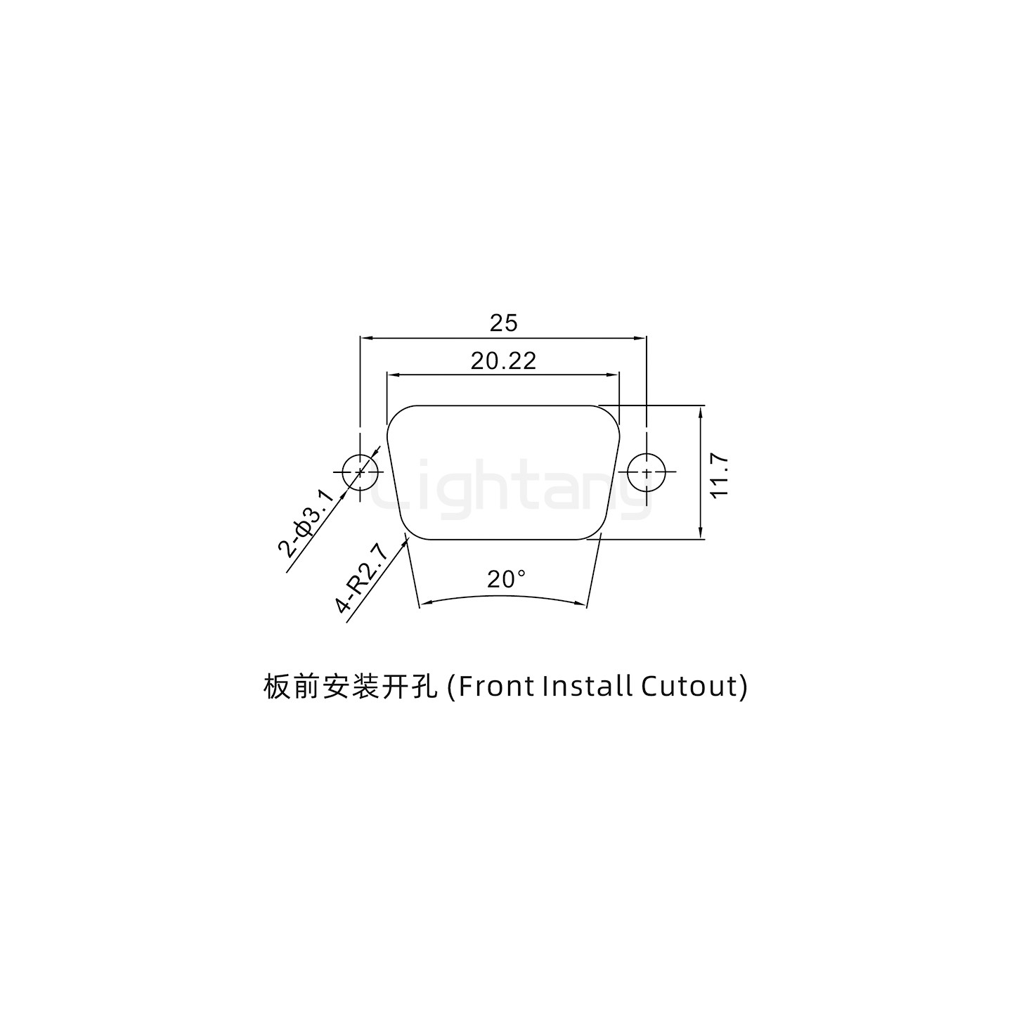 防水1W1公焊線式/鎖螺絲/射頻同軸50歐姆